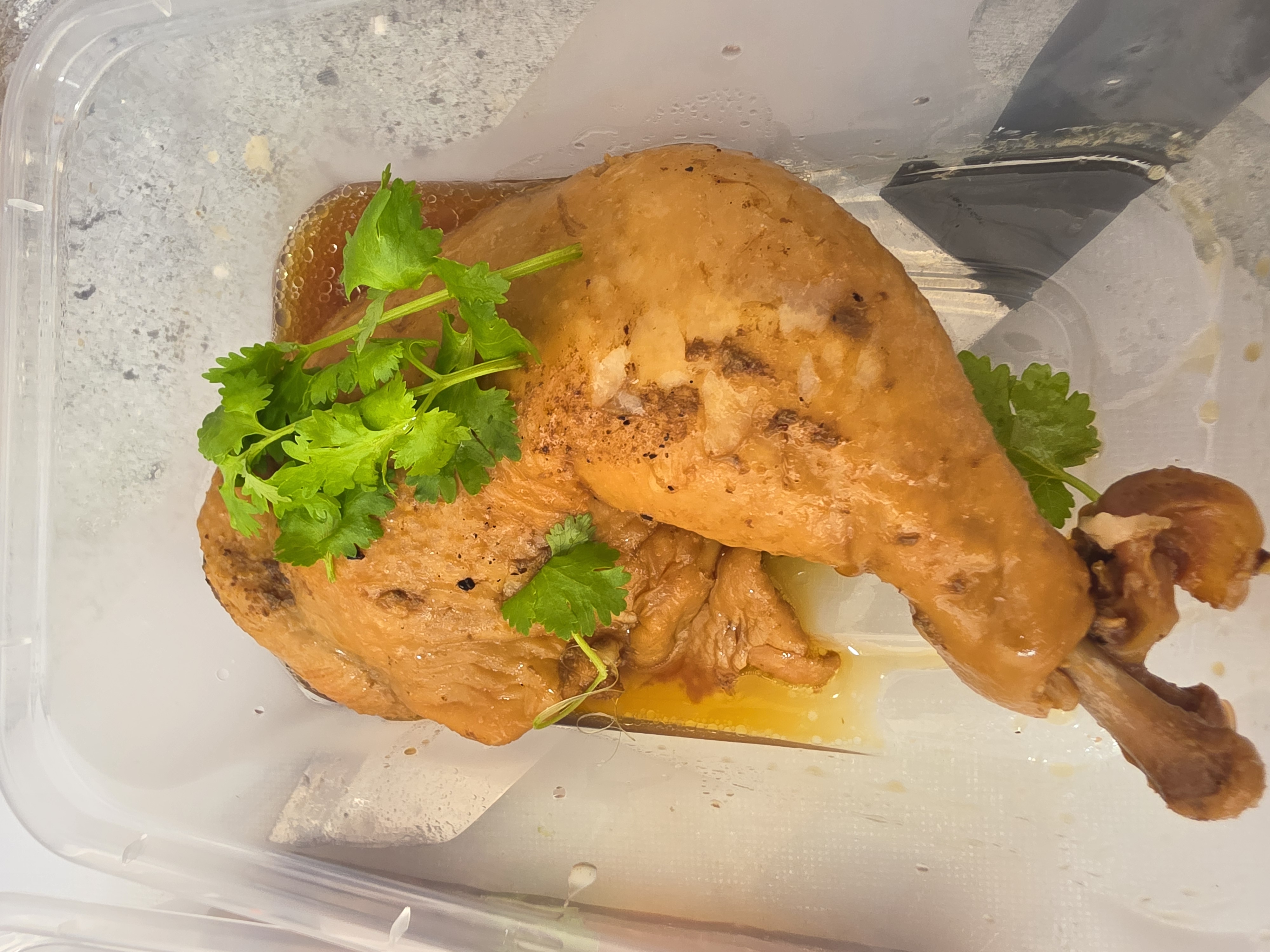 ไก่ต้มน้ำปลา
